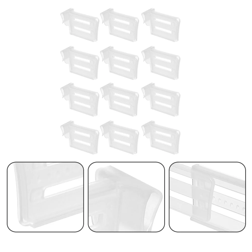 

12PCS Refrigerator Space Telescopic Partition Side Door Separator Organizer