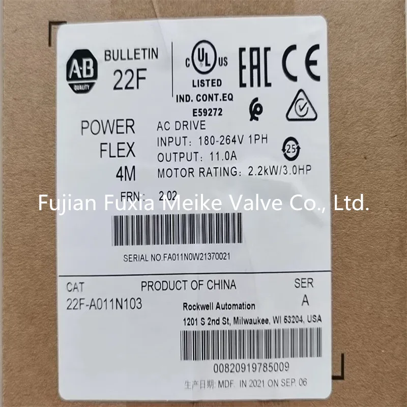 Allen-Bradley Inverter  22F-A011N103  22FA011N103