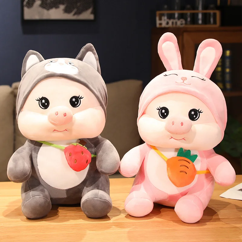 

Плюшевые игрушки в виде свиньи, 25-45 см