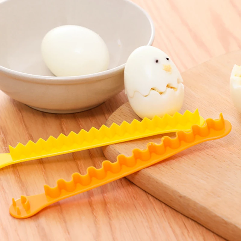 

2Pcs Creative Lace Egg Cutter Boiled Egg Cut Flower Styler Lovely Breakfast Making Tools Funny Eggs Silcer Home Kitchen Tools