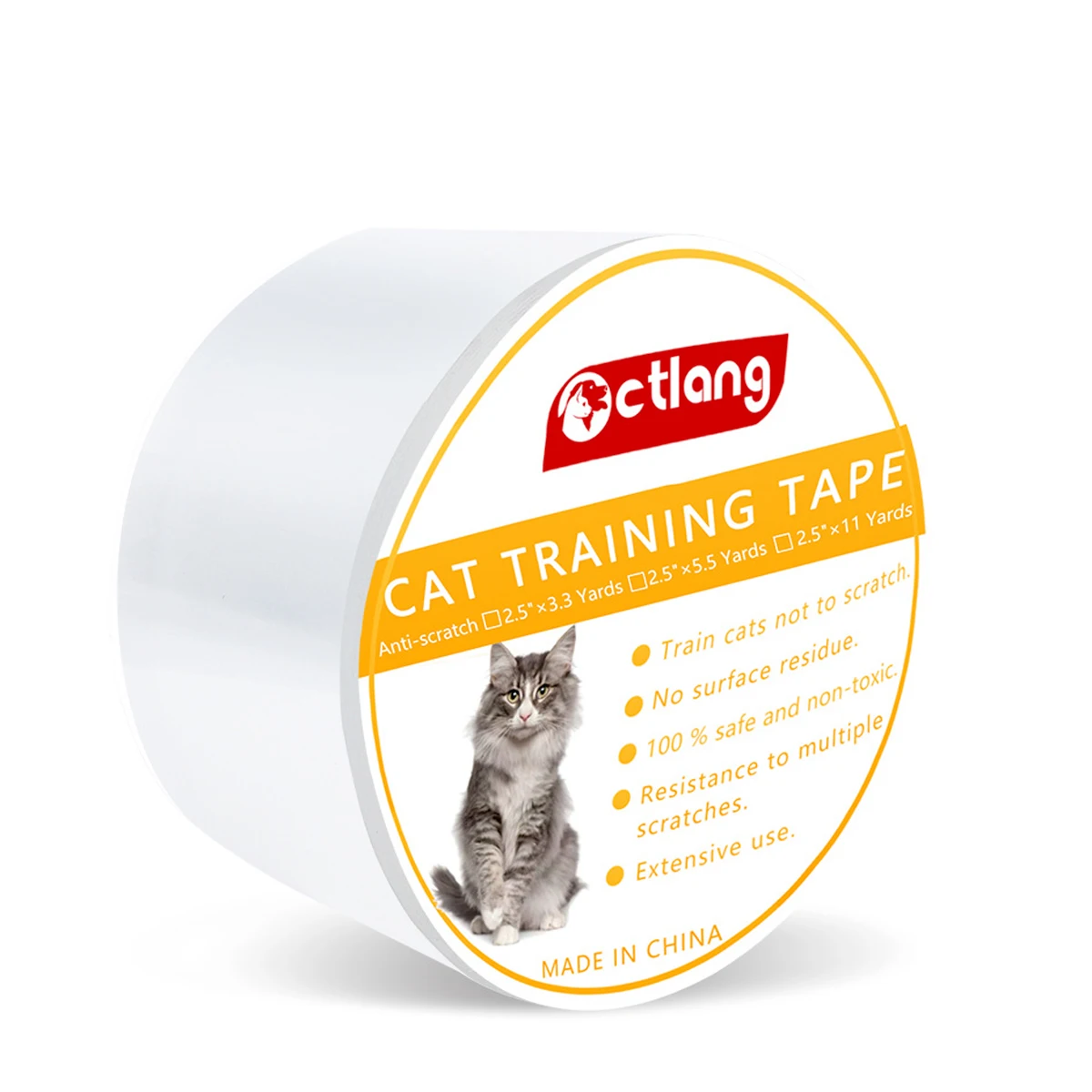 

1 Roll Cat Scratching Guard Sofa Protector Pet Claw scratch Cat Training Tape Supplies Climb Anti-bite Home Decoration
