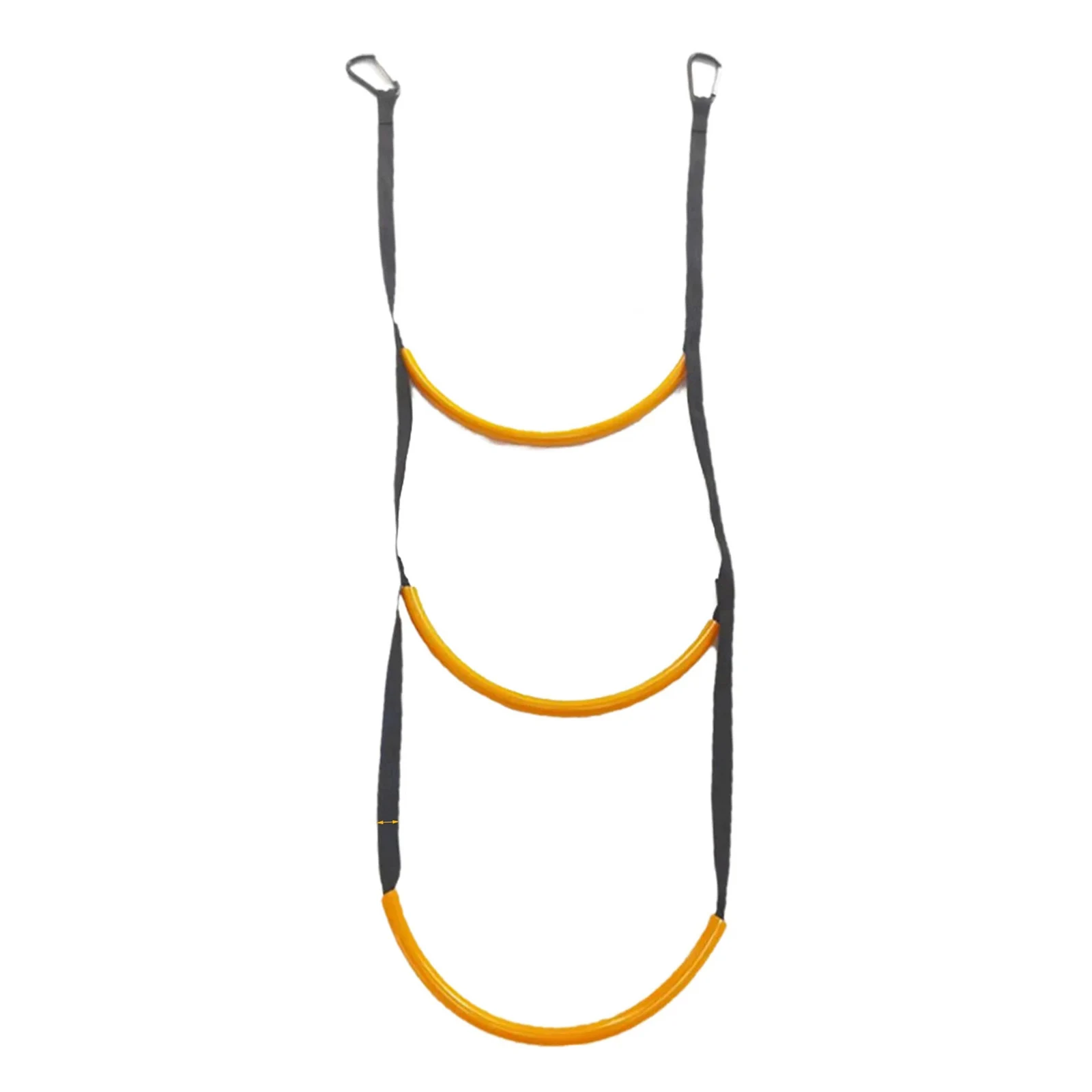 

3 Step Assist Marine Rope Ladder Portable Folding Boarding Ladder Extension for Inflatable Boat Sailboat Kayak Canoeing Motorboa