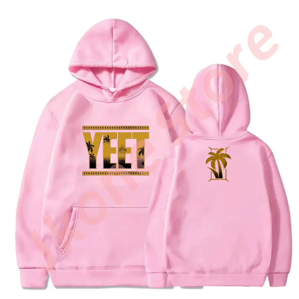 Jey Uso Golden Yeet Logo Hoodies Cosplay Women Men Fashion Casual HipHop Long Sleeve Sweatshirts
