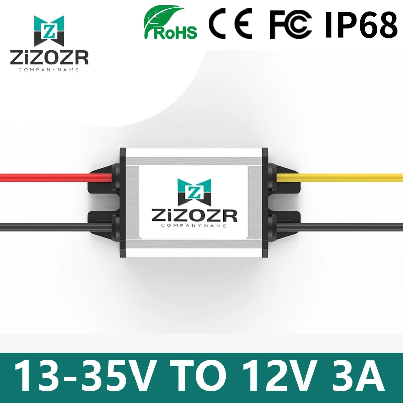 

Преобразователь ZIZOZR 13-35В в 12В 3А