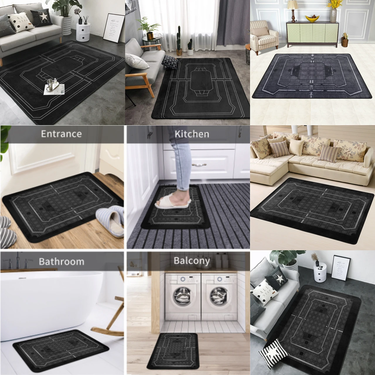 

Frost Trap Welcome Doormat Anti-skid Super Absorbent Bath Mats Home Entrance Rugs Kitchen Footpad Living Room Bedroom Carpet