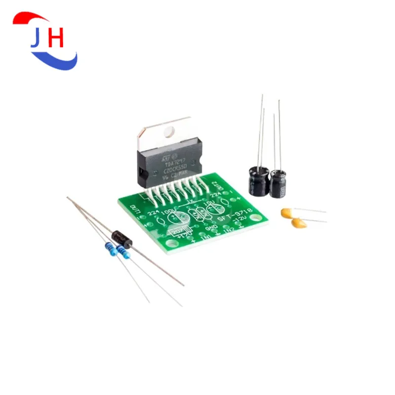 Бесплатная доставка запчасти постоянного тока TDA7297 Плата усилителя мощности 12 В
