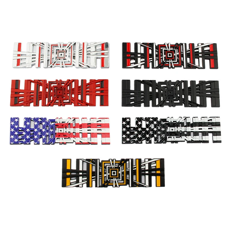 Металлическая клетчатая наклейка с эмблемой кузова автомобиля, значок для заднего багажника автомобиля, наклейки для Tesla Model 3, модель X, модель S, модель Y, Cybertruck, Roadster