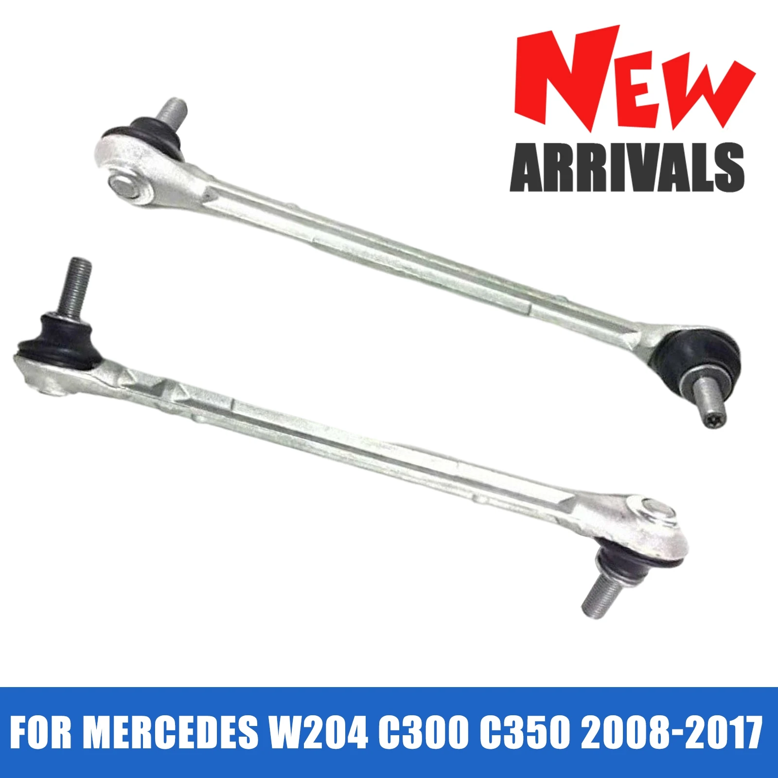 

1 Set Automobile Chassis Parts Front Stabilizer Bar Stabilizer Bar Ball Joint For Mercedes W204 C300 C350 2008-2017