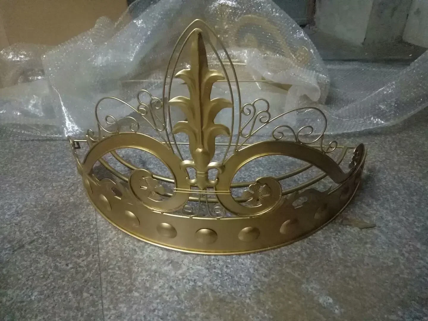 Новая классическая подставка для занавесок из кованого железа с москитной