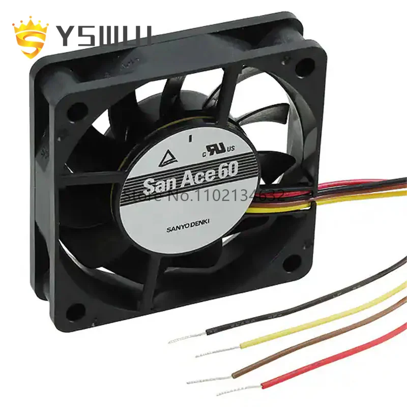 

9GA0612P6S001 оригинальный вентилятор 60x20 мм 12 В постоянного тока TACH,PWM