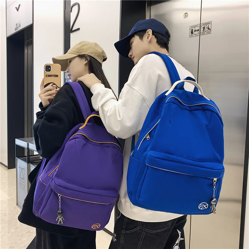 

Fashion New Women Backpacks Nylon Waterproof Schoolbag Laptop Bagpack Junior High School College University Bookbags For Girls