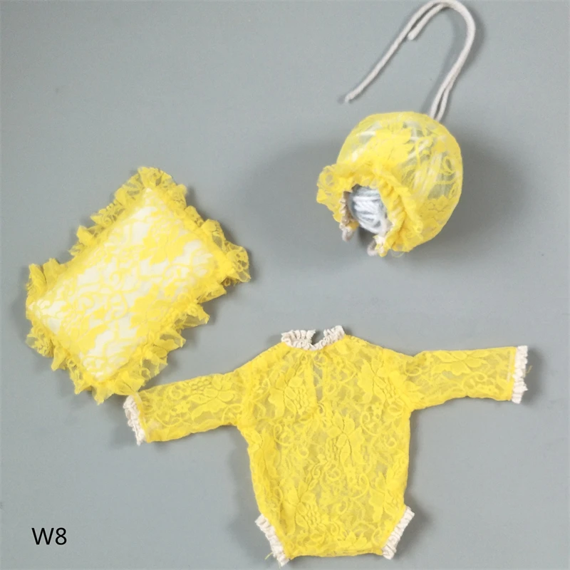 3 шт./комплект мягкие кружевные комбинезоны для новорожденных |