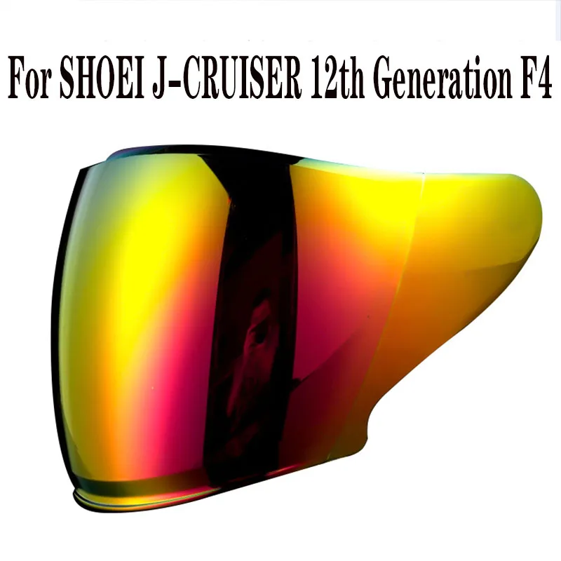 

Motorcycle Helmet Lens for SHOEI J-CRUISER 12th Generation F4 REVO Equipment Accessories Lens Anti-UV PC Visor Lens Model Case