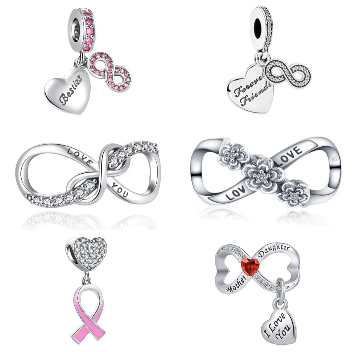 Новые искусственные бесконечные петли любовь вечный друг семья навсегда DIY