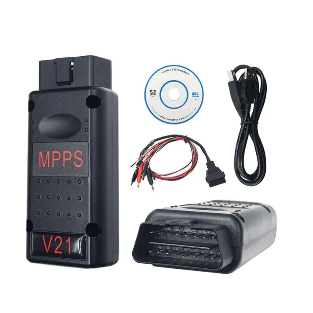 

Car Fault Diagnosis Instrument V21 Unlock Version MPPS Main+tricore+multiboot Diagnotic Tool with Breakout Tricore Cable