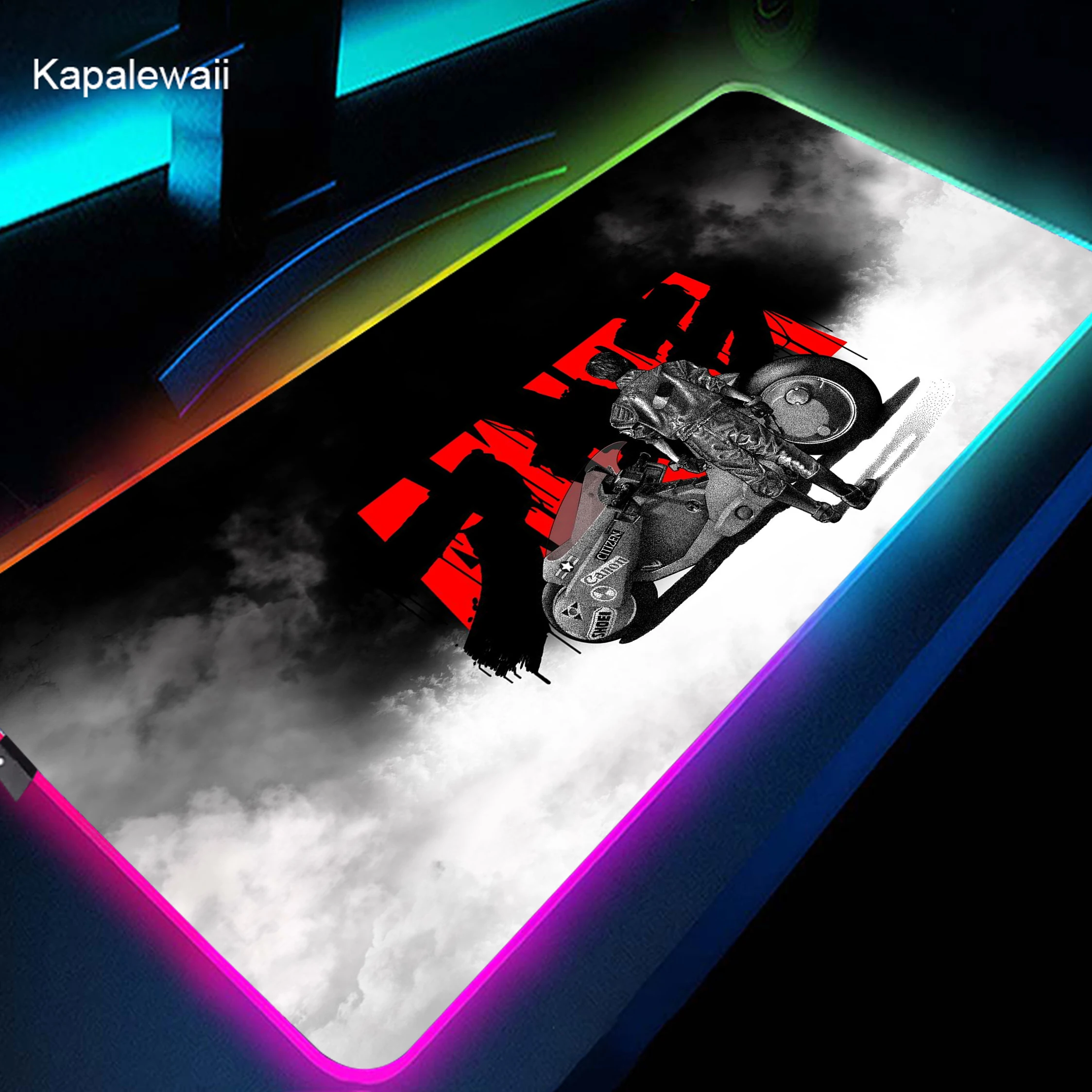 

900x400mm XXL Anime AKIRA Gaming Mouse Pad Computer Mousepad Anti-slip Natural Rubber Anime Mouse Pad Gamer Desk Mat For CS GO