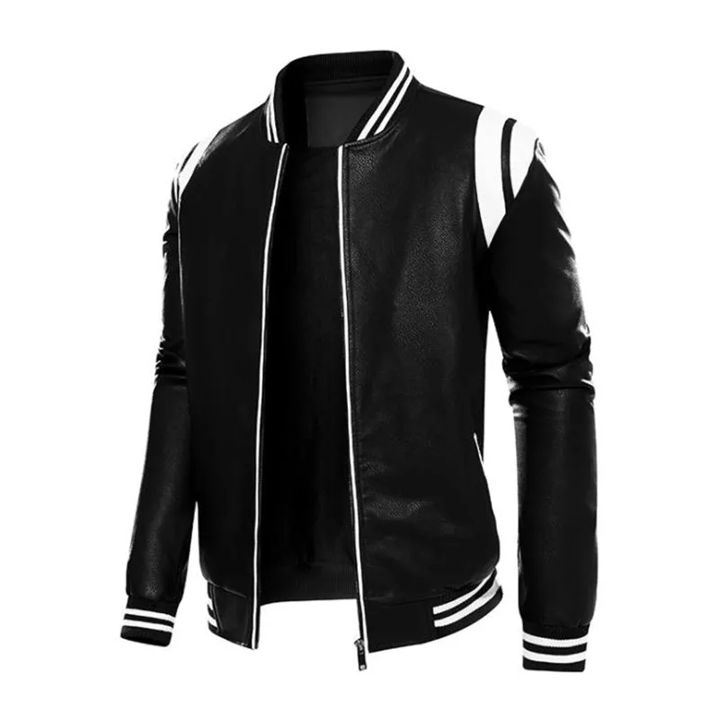 

Куртка мужская зимняя флисовая, повседневная верхняя одежда из искусственной кожи, с мотором, в винтажном стиле