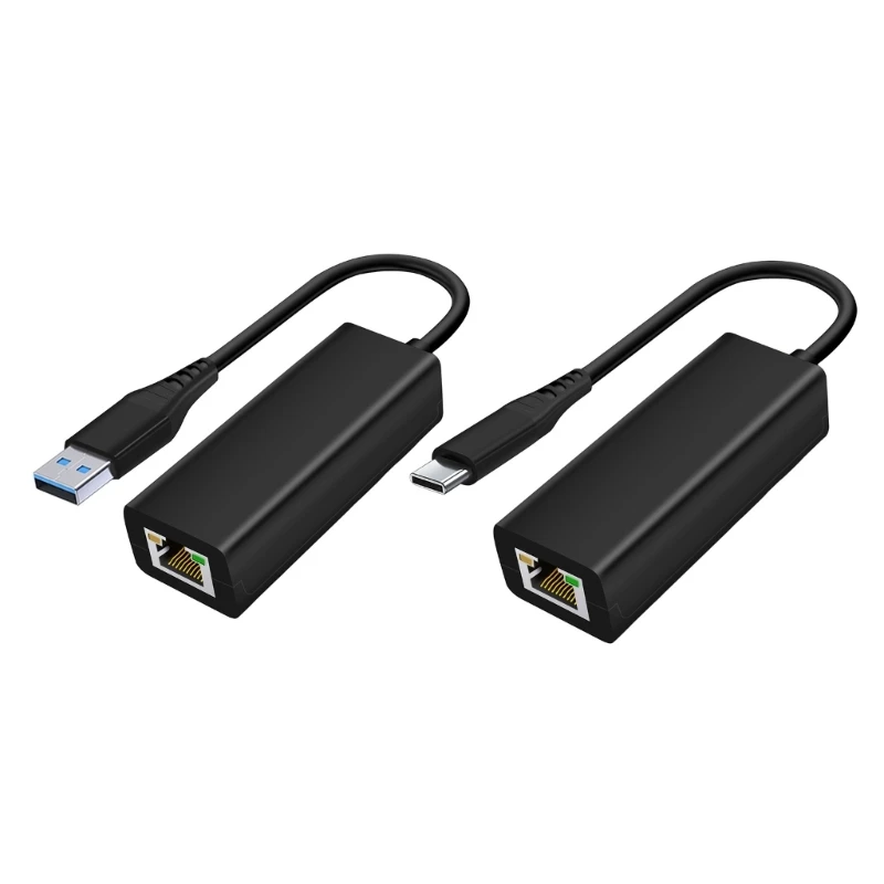 

USB C Type C to Rj45 1000Mbps Ethernet Adapter Buffer Free Streaming