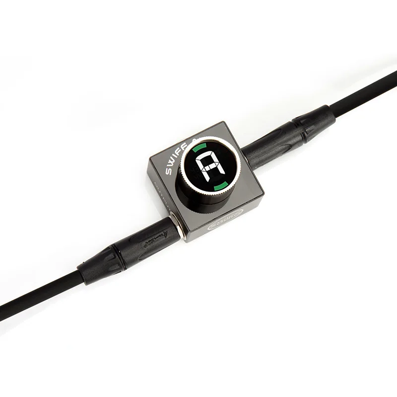 

SWIFF C10 Педальный тюнер для электрогитары, бас-тюнинг, HD дисплей, регулируемый диапазон A4, 430-449 Гц, аксессуары для гитары