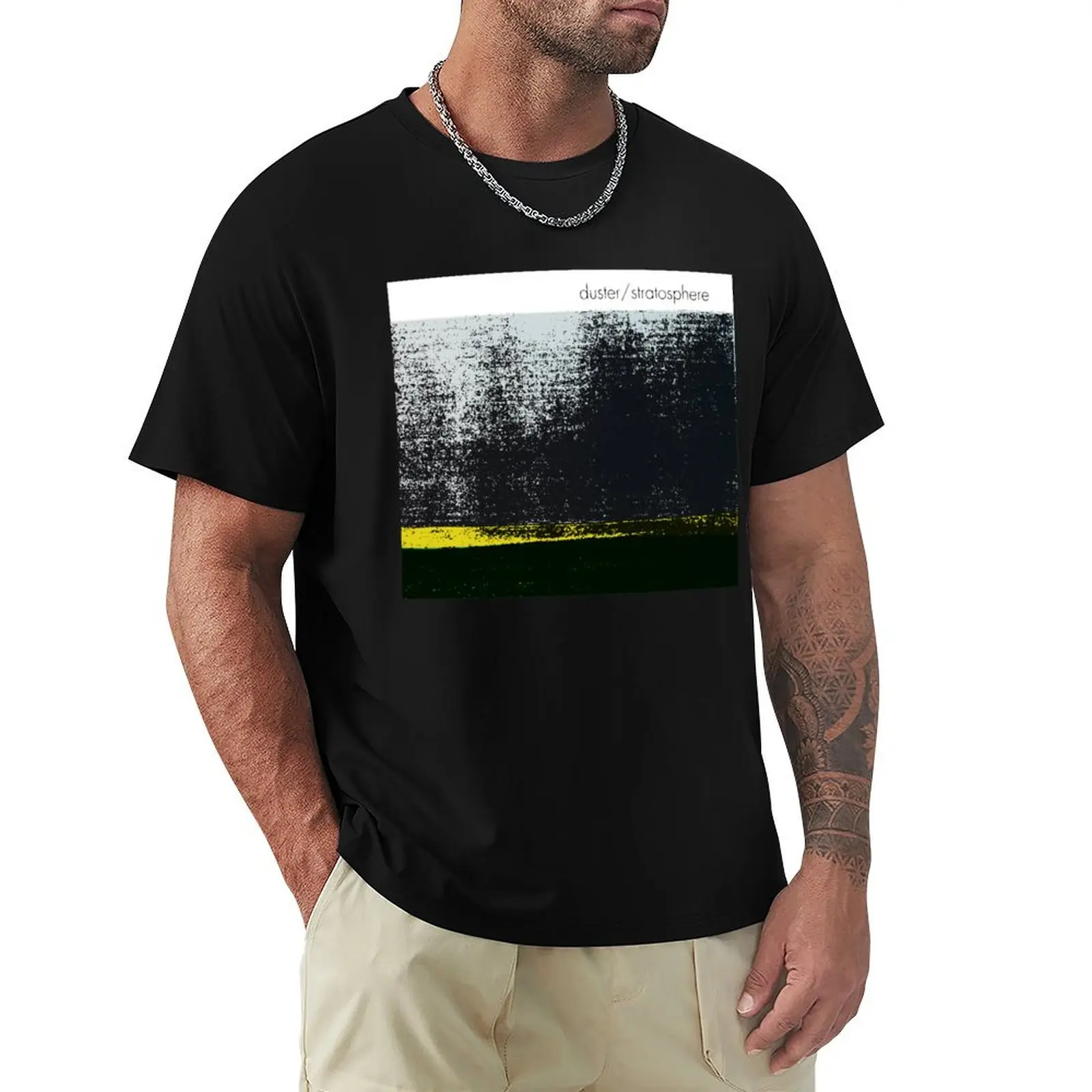 Дастер - Стратосфера винтажная футболка Shoegaze заготовки летние топы рубашки с