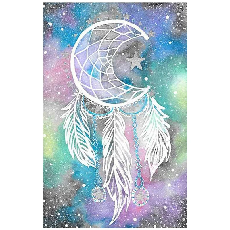 

Алмазная 5D картина «сделай сам» с колокольчиками ветра, в горошек, вышивка крестиком, декоративная живопись, украшение для дома