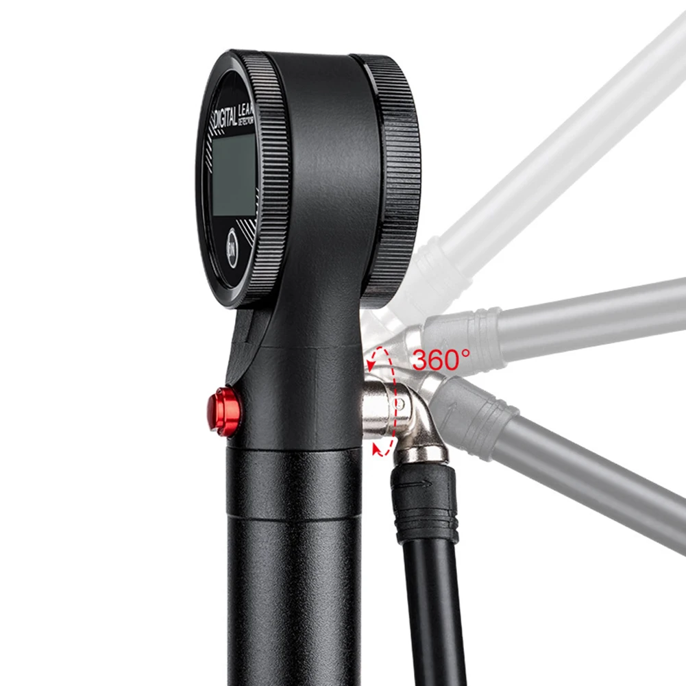 

Bike Fork Rear Shock Pump 320Psi Schrader-Valve Tire Tube Pump Digital Display Air Pump Tire Inflator MTB Road Cycling Pump
