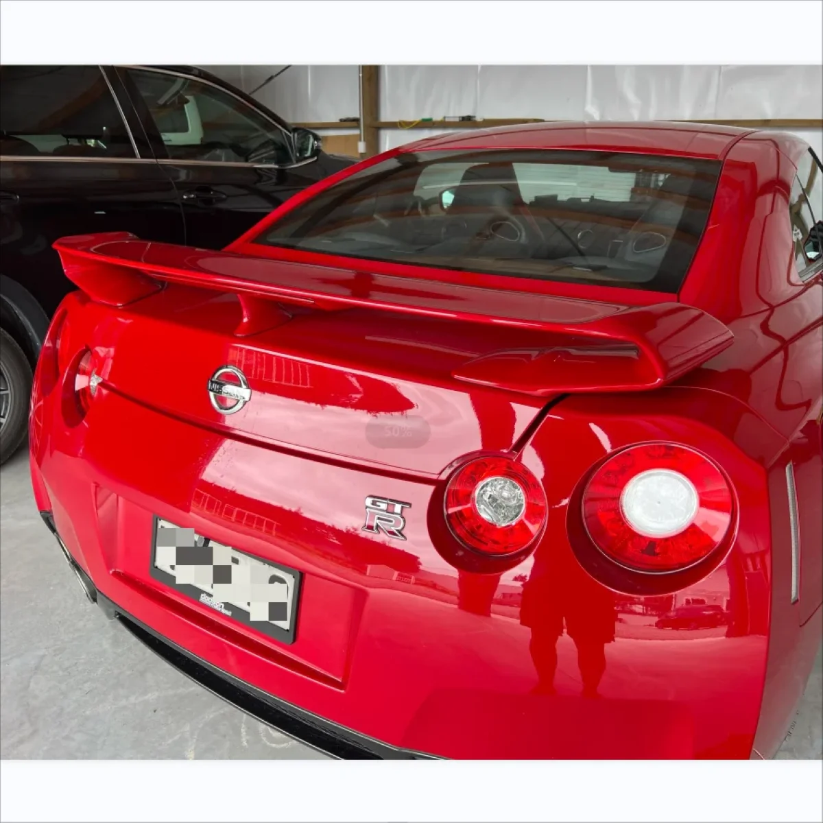 Фото Задний спойлер из углеродного волокна, отделка багажника, крылья для Nissan GTR R35 2008-2018, автомобильный спойлер, крылья, аксессуары для внешней тюнинга №1