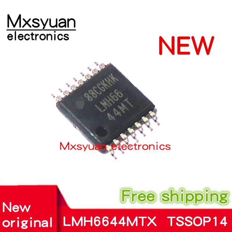 

10PCS~50PCS/LOT LMH6644MT LMH6644MTX LMH6644MTX/NOPB LMH66 44MT TSSOP14 New original