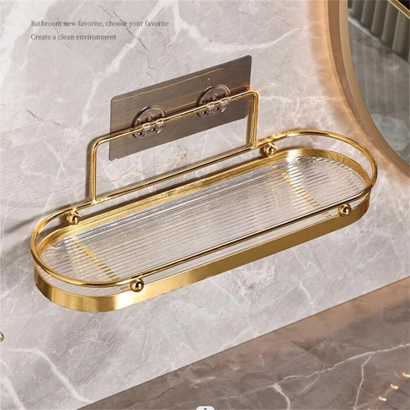 Полка для хранения аксессуаров ванной комнаты 25-35 см |