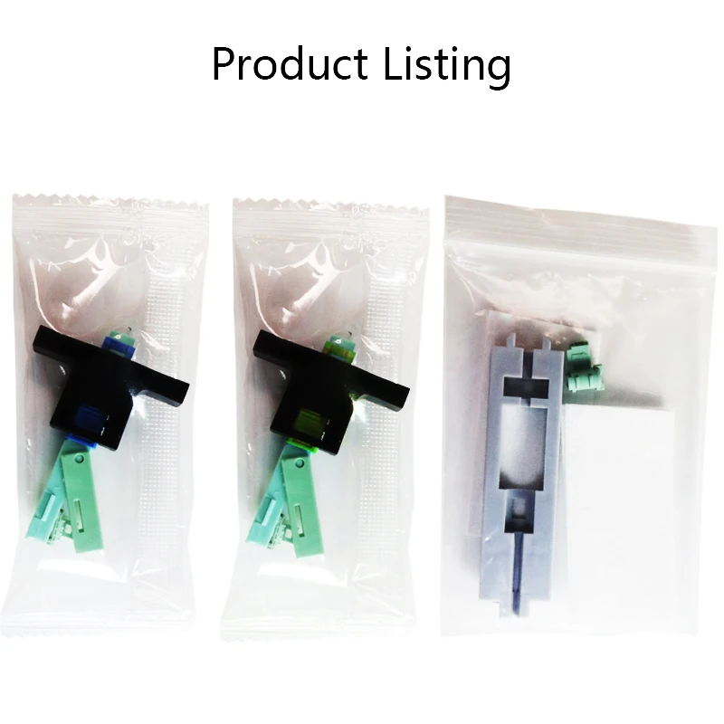 OPTFOCUS SC  APC Fiber Optic Connector 53mm Fiber Fast Connector SM FTTH Tools Quickly Connector 100pcs  Free Shipping