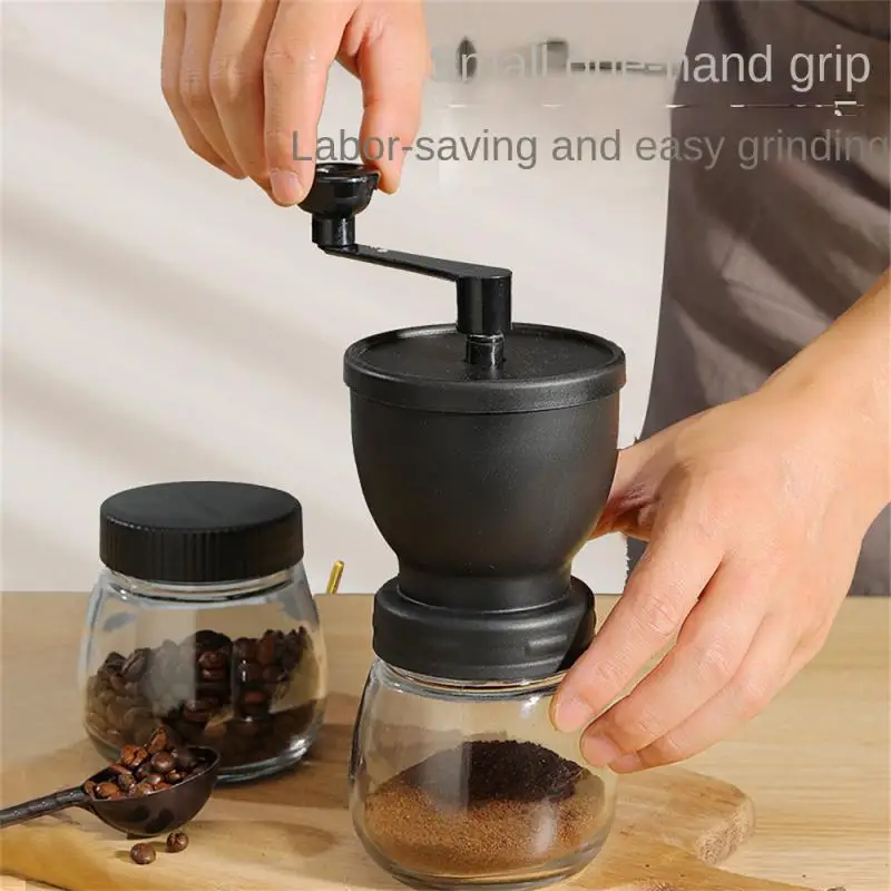 

Grinders Handmade Bean Grinder High Quality Ceramic Core Adjustable Thickness Portable Mill Manual Coffee Grinder Coffee Tools