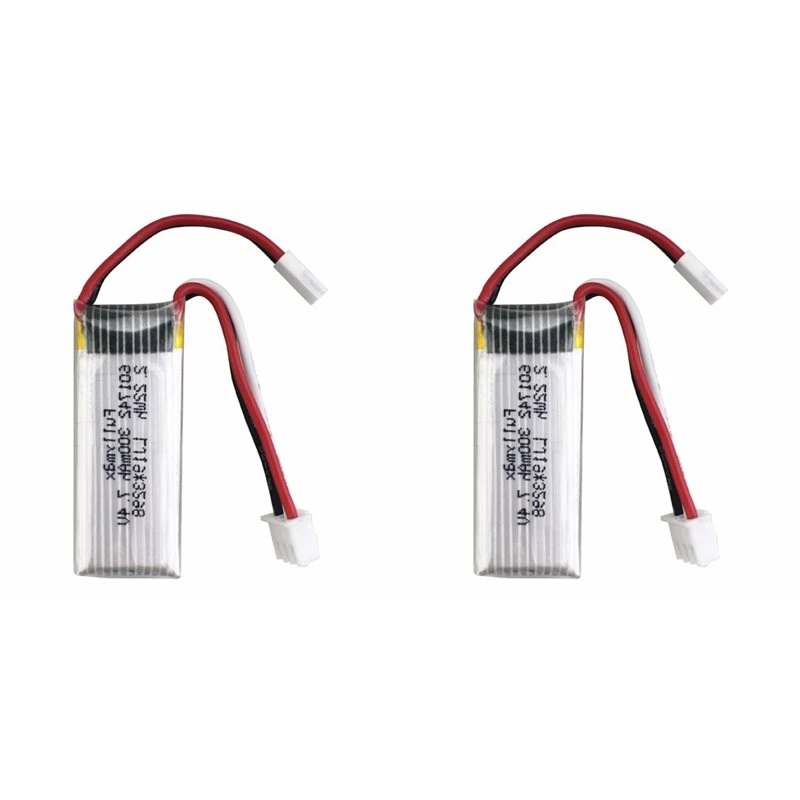 Фото Аккумулятор Li-Ion ABTJ-2X 7.4V 300мАч для радиоуправляемых планеров F959 XK A600 A700 A800 A430 №1
