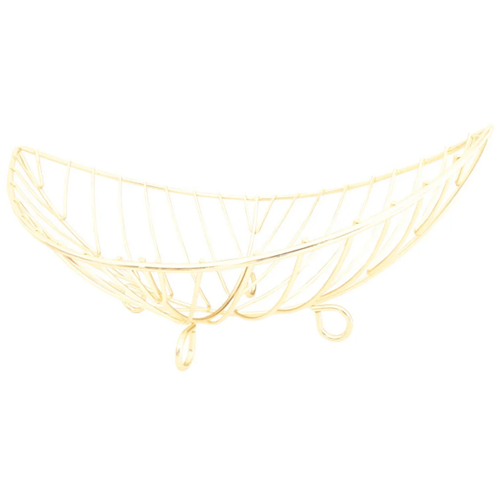 

Fruit Tray Wire Bread Baskets Metal Tray Wire Vegetable Bowl Decorative Tray Wire Iron Candy Dish Metallic Line Iron Fruit Plate