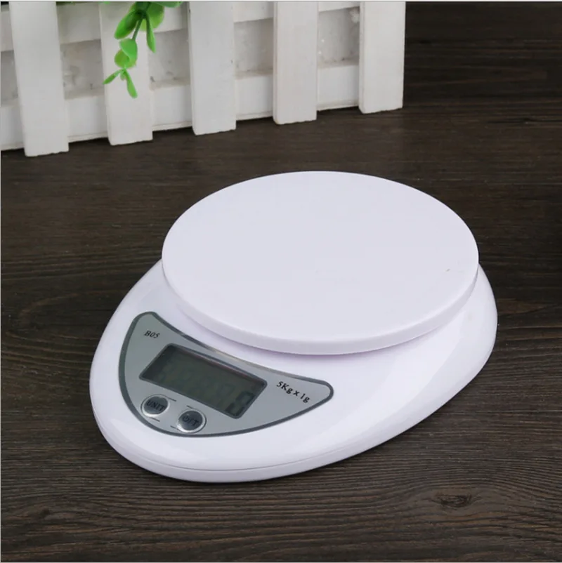 

1kg/0.1g Kitchen Scales Electronic For Backing Coffee Led Digital Portable Food Measuring Weight Plate Scale Vintage Accessories