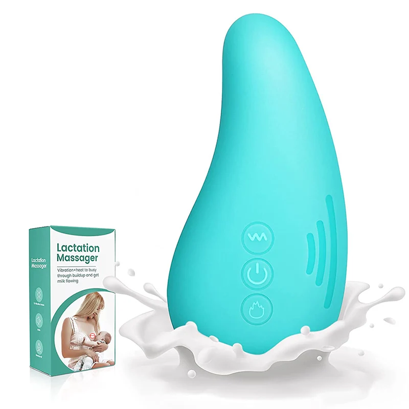

Warming Lactation Massager For Breastfeeding Heat Postpartum Vibrating Breast Milk Roller Instrument