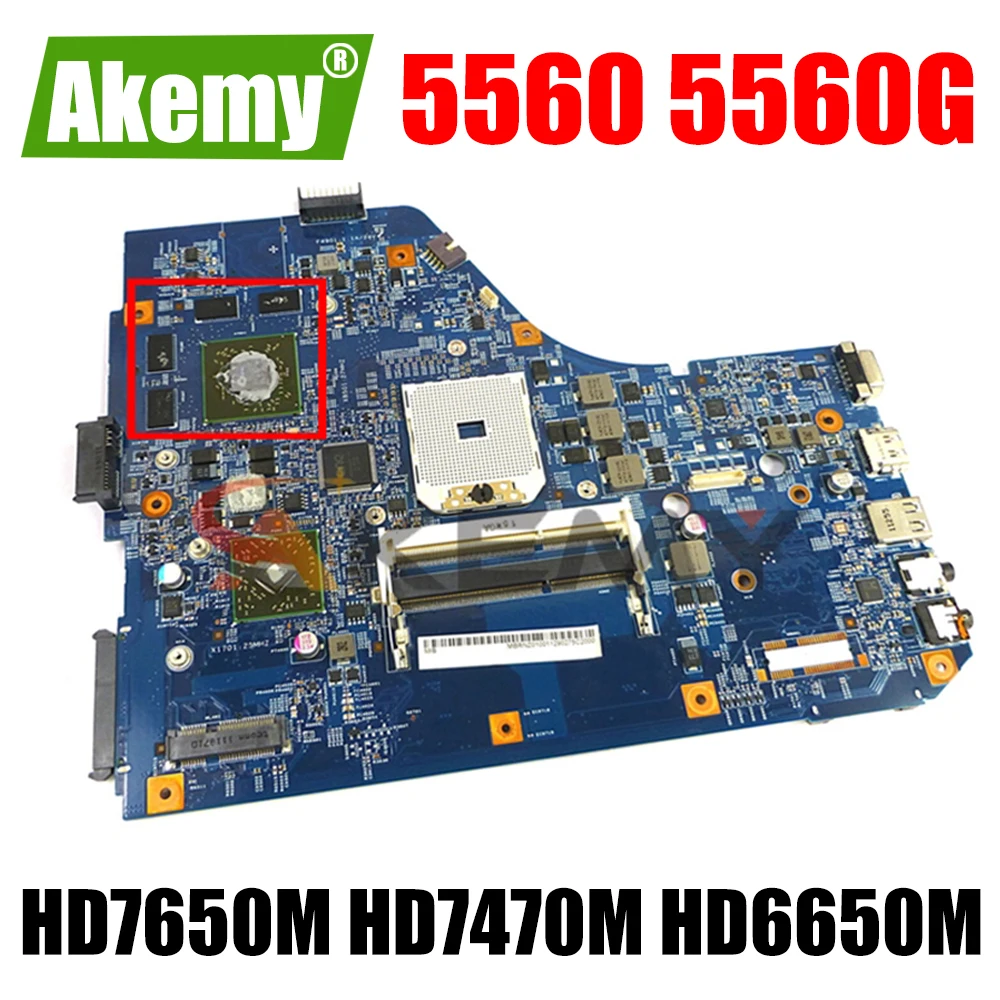 

Akemy 10338-1 48.4M702.011 MBRNZ01001 for ACER 5560 5560G Laptop motherboard GPU HD7650M HD7470M HD6650M DDR3 100% test work