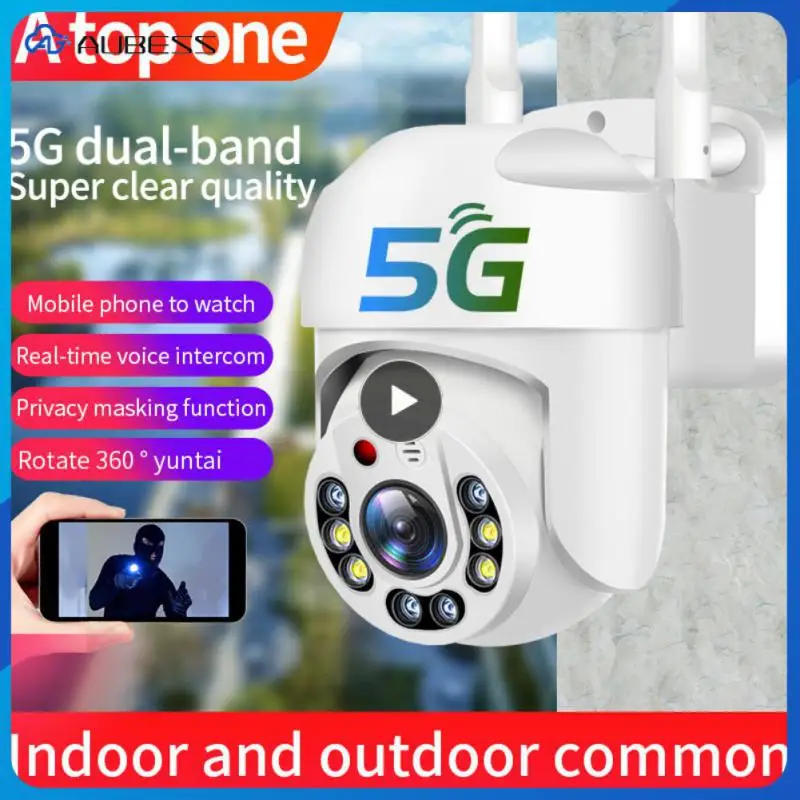 

Ptz Ip Camera Waterproof Surveilance Cameras Cctv Security Cameras Two Way Real-time Intercom Wifi Camera Smart Home