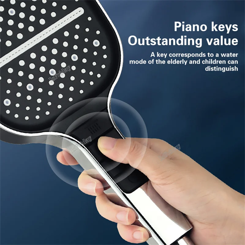 Регулируемая Лейка для душа насадка высокого давления с экономией воды и сильным