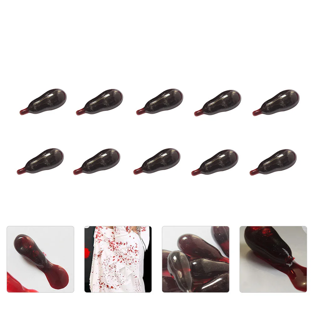 

10pcs Tricky Capsules for Fancy Dress Party Horror Props