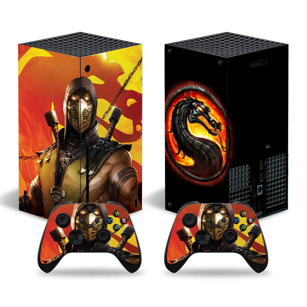 MORTAL KOMBAT для Xbox серии X наклейка ПВХ скины виниловая защитные чехлы 1