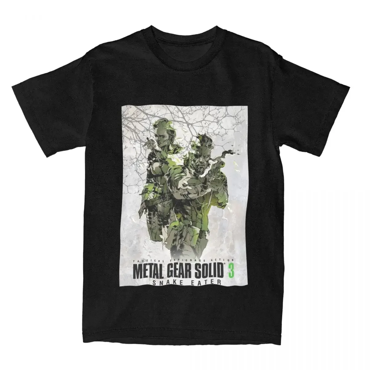 Мужская футболка с коротким рукавом и круглым вырезом из натурального хлопка