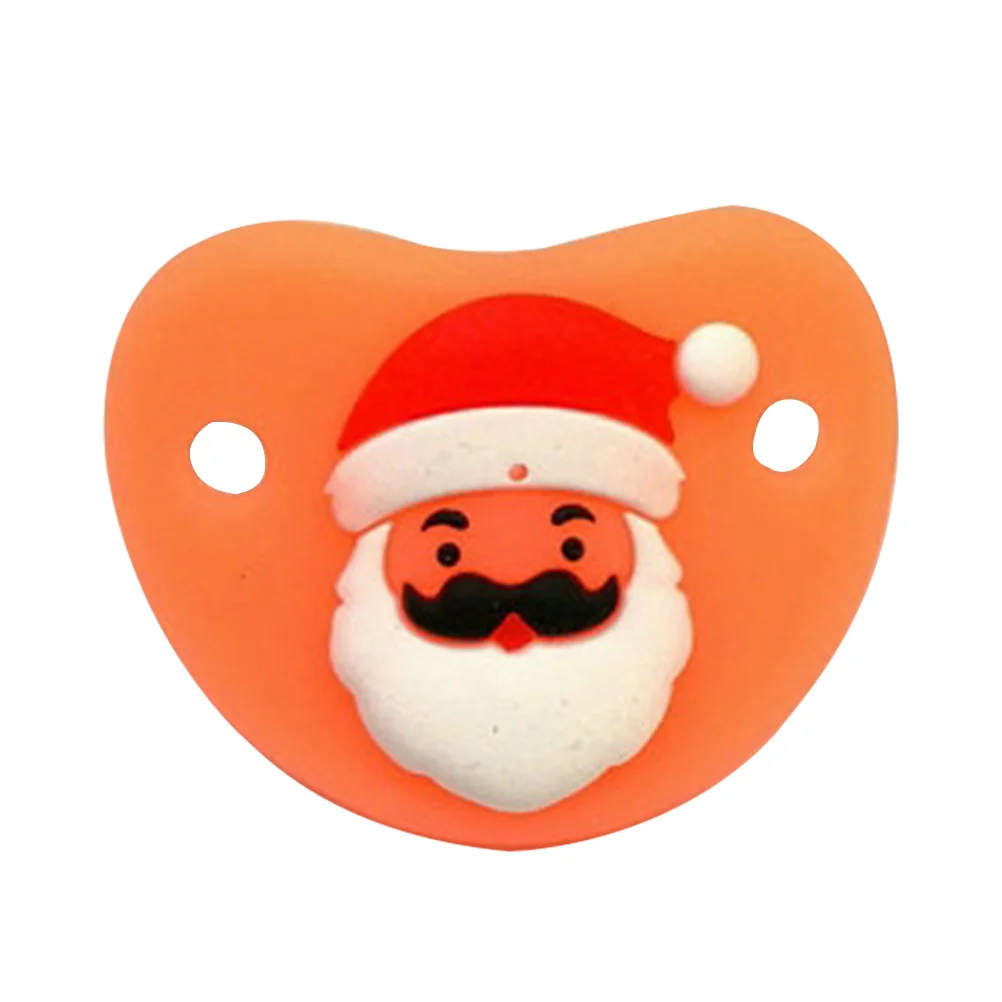 

1pc Infant Pacifier Grade Santa Claus Pacifier for 0-3 Years