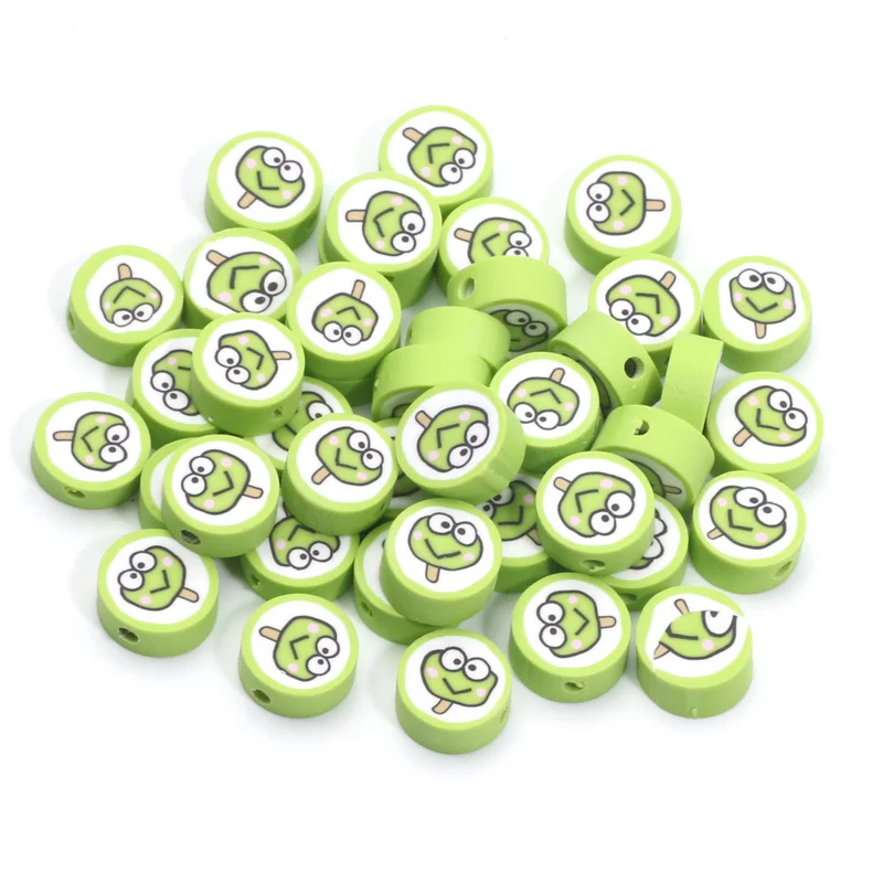 20/50 шт. бусины из полимерной глины