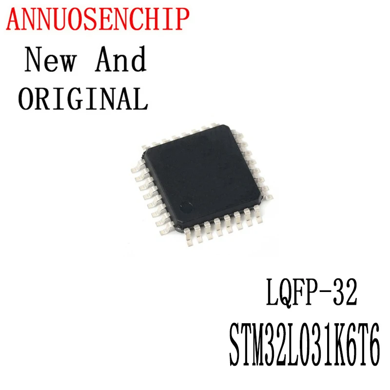 10 шт., новые и оригинальные модели, 100% новые модели в магазине STM32L031 STM32L031K6 STM32L031K6T STM32L03 STM32L031K6T6