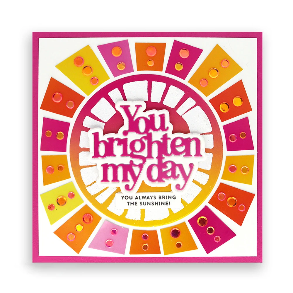 Солнечные улыбки прозрачные штампы и металлические вы осветляете моем день для