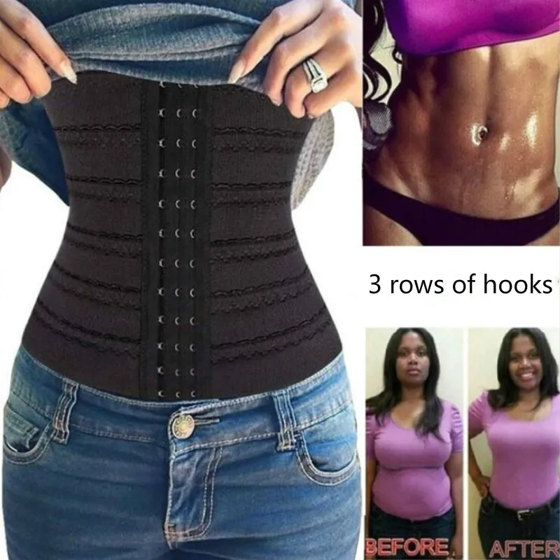 

Sexy Women Waist Trainer Slimming Belt Body Shaper Waist Cinchers Modeling Belt Weight Loss Anti Cellulite Reducing Shapewear