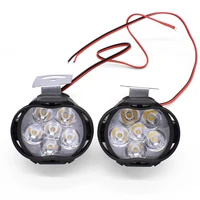 rts motorcycle led lamps waterproof fog spot headlight 10w with switch for yamaha xsr 700 900 tdm 900 ybr 125 yzf r15 xt660