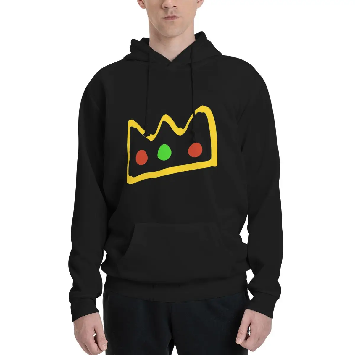

Ranboo Crown Polyester Hoodie Men's Women's Sweater Size XXS-3XL