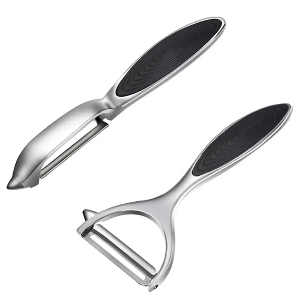 

2Pcs Fruit Vegetable Peeler Zinc Alloy Potato Peeler Cucumber Carrot Peeler Kitchen Gadgets Easy To Carry Size Suitable For Use