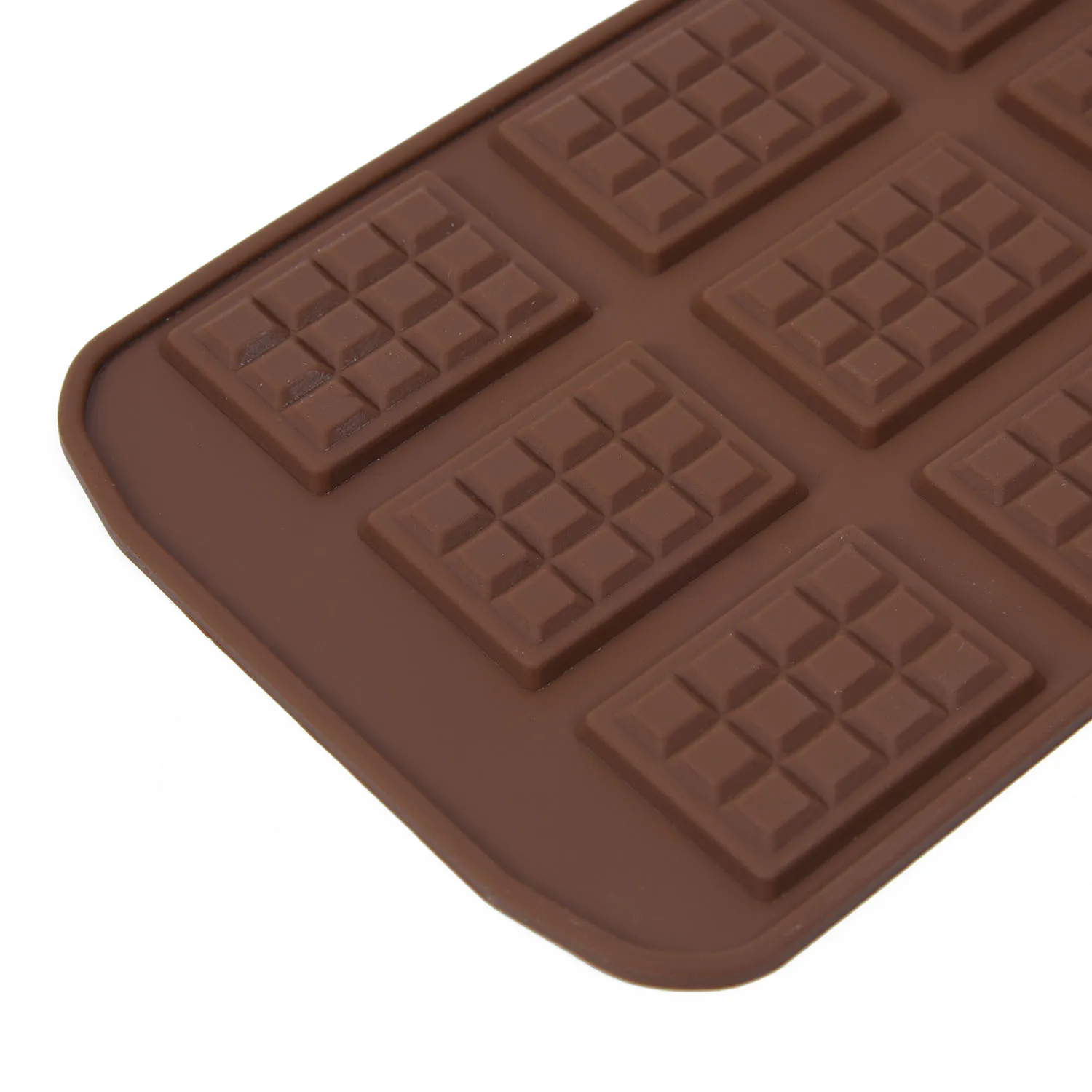 

Chocolate Mold 12 Even Silicone Mold Fondant Waffles Molds DIY Candy Bar Mould Cake Decoration Tools Kitchen Baking Accessories